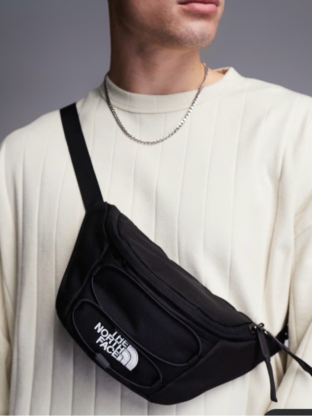 The North Face Jester Lumar fanny pack in black